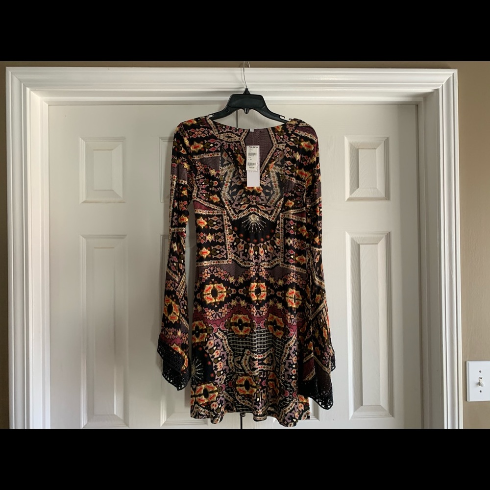 Patrons of Peace Bell Sleeve Dress